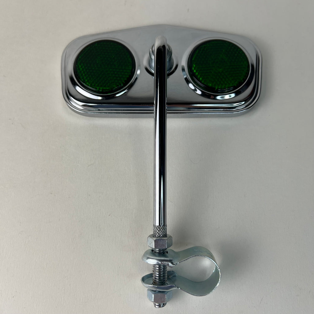 BICYCLE MIRROR FITS SCHWINN STINGRAY SEARS MUSCLE BALLOON GREEN