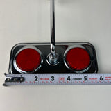 BICYCLE MIRROR FITS SCHWINN STINGRAY SEARS MUSCLE BIKES ROAD BIKES & OTHERS RED