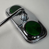 BICYCLE MIRROR FITS SCHWINN STINGRAY SEARS MUSCLE BALLOON GREEN