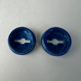 SUGINO BMX CRANK DUST CAPS BLUE FOR OLD SCHOOL CT MAXY CROSS SUPER GT