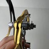 VINTAGE NOS BMX DIA COMPE 1020 REAR BRAKE WITH LEVER ANODIZED GOLD 5583 JAPAN