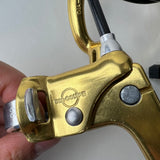 VINTAGE NOS BMX DIA COMPE 1020 REAR BRAKE WITH LEVER ANODIZED GOLD 5583 JAPAN