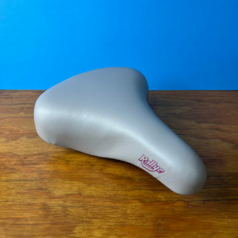 BICYCLE COMFORT SEAT RALLYE GRAY FOR CRUISER HYBRID TREK SPECIALIZED SCHWINN