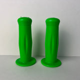 VINTAGE GREEN TRICYCLE GRIPS 5/8" ID. 3-3/8" LONG FIT ELGIN AMF HUFFY COLSON NOS