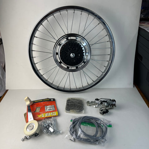 5-SPEED 20" WHEEL / DERAILLEUR / CHAIN / CABLE SET AND SHIFTER