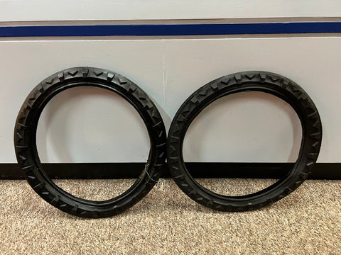 VINTAGE 20 X 2.125 TIRES SET NOS RARE