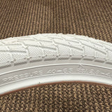 BICYCLE TIRE 20 X 1.95 WHITE WALL FIT OLD SCHOOL BMX GT MONGOOSE SCHWINN OTHER