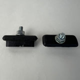 BUCKEYE BMX BRAKE PADS FOR MAG WHEELS BLACK FITS SKYWAY TUFF WHEELS & OTHERS NOS