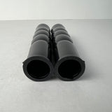 VINTAGE BLACK GRIPS 3/4" ID. 4-1/2" LONG FITS MURRAY HUFFY SEARS OTHERS NOS