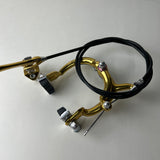 VINTAGE NOS BMX DIA COMPE 1020 REAR BRAKE WITH LEVER ANODIZED GOLD 5583 JAPAN