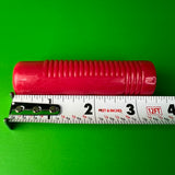 VINTAGE RED TRICYCLE GRIPS 5/8" ID. 3-3/8" LONG FITS ELGIN AMF HUFFY COLSON NOS