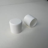 Vintage RODON NOS Bicycle Sissy Bar End Caps White 5/8" Stingray Pair of 2