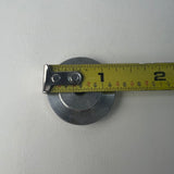 Vintage BSA Style Motorcycle Handlebar Grip End Caps Aluminum Pair