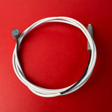 STURMEY ARCHER GEAR CHANGE CABLE 30-1/2" WHITE HSJ598 VINTAGE NOS
