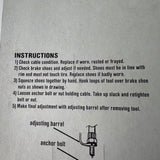 DORCY BIKE PALS HANDS FREE CALIPER BRAKE TOOL VINTAGE NOS