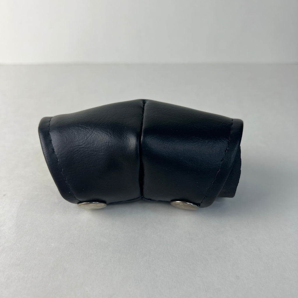 Vintage Old School BMX Black Stem Pad Snap Closure NOS Freestyle Cruiser Bike