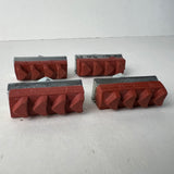 BRAKE SHOE PADS FOR SCHWINN CALIPER BIKE BRAKES LONGLAST VINTAGE RED NOS FOUR