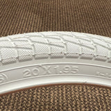 BICYCLE TIRE 20 X 1.95 WHITE WALL FIT OLD SCHOOL BMX GT MONGOOSE SCHWINN OTHER