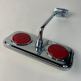 BICYCLE MIRROR FITS SCHWINN STINGRAY SEARS MUSCLE BIKES ROAD BIKES & OTHERS RED