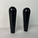 BLACK TRICYCLE GRIPS 3/8" ID. 3-1/2" LONG FITS ELGIN AMF HUFFY COLSON OTHERS NOS