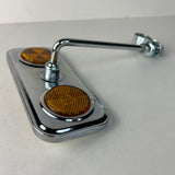 BICYCLE MIRROR FITS SCHWINN STINGRAY SEARS MUSCLE BIKES ROAD BIKES & OTHERS AMBER