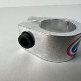 ACS SEAT POST CLAMP FITS OLD SCHOOL BMX SILVER / PINK / BLUE VINTAGE NOS