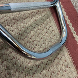 FREE STYLE BICYCLE HANDLEBAR FITS GT MONGOOSE BMX & OTHERS CHROME NEVER USED