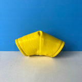 OLD SCHOOL BMX BICYCLE BAR STEM NECK PAD YELLOW VINTAGE NOS