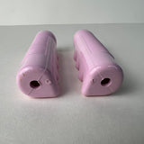 LIGHT PINK TRICYCLE GRIPS 5/8" ID. 3-3/8" LONG FITS ELGIN AMF HUFFY COLSON NOS