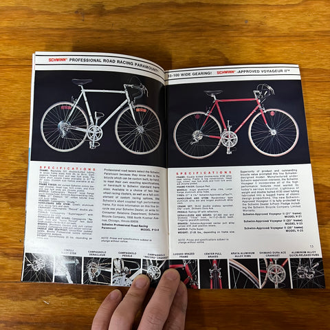 schwinn bicycle parts catalog 1976 SCHWINN BICYCLES CATALOG BOOK ROAD SCRAMBLER BMX VINTAGE NOS – Bicycle Heaven