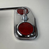 BICYCLE MIRROR FITS SCHWINN STINGRAY SEARS MUSCLE BALLOON RED