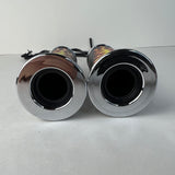 FLAME BICYCLE GRIPS LEATHER & STREAMERS FOR CHOPPER SEARS SCHWINN OTHERS NEW