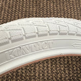 BICYCLE TIRES 20 X 1.95 WHITE WALL FITS OLD SCHOOL BMX MONGOOSE SCHWINN OTHERS