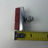 Vintage COMPE Bicycle Brake Pads Red Rubber Road BMX Schwinn Set of 4 Used