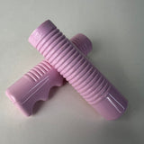 LIGHT PINK TRICYCLE GRIPS 5/8" ID. 3-3/8" LONG FITS ELGIN AMF HUFFY COLSON NOS