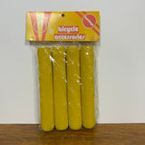 BICYCLE GRIPS YELLOW FITS SCHWINN CONTINENTAL SUBURBAN ROAD BIKES & OTHERS NEW