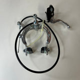 VINTAGE 1020A SILVER FRONT BRAKE SET FIT OLD SCHOOL BMX MONGOOSE REDLINE OTHERS