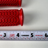 OLD SCHOOL BMX GRIPS WINNERS CIRCLE RED 4-1/4 OLD SCHOOL BMX GRIPS WINNERS CIRCLE RED 4-1/4