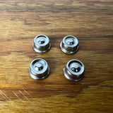 4X VINTAGE CAPS FOR TRICYCLE PEDAL CAR WAGON AXLE 5/16" VINTAGE NOS