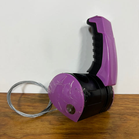 5 SPEED STEM SHIFTER PURPLE BLACK PLASTIC HOUSING RETRO VINTAGE NOS