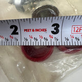 SUGINO BMX CRANK DUST CAPS RED FOR 80-87 OLD SCHOOL CT MAXY CROSS SUPER GT NOS