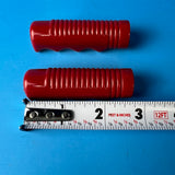 TRICYCLE GRIPS RED 2-5/8" LONG 5/8" I.D. FOR TRICYCLE SCOOTER OTHERS VINTAGE NOS