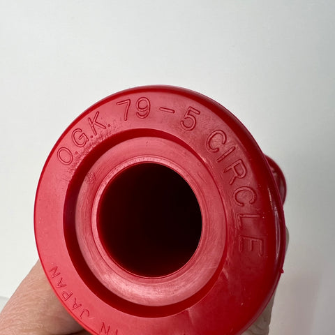 OLD SCHOOL BMX GRIPS WINNERS CIRCLE RED 4-1/4 OLD SCHOOL BMX GRIPS WINNERS CIRCLE RED 4-1/4