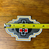 HUFFY BICYCLE DECAL HEAD BADGE NAME PLATE STICKER NOS VINTAGE