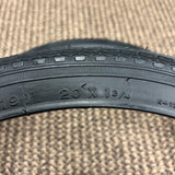 BICYCLE TIRES FOR SCHWINN STINGRAY 20 X 1-3/4 S-7 FRONT AND S-2 REAR SLICK