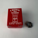 DPH CROWN BALL RETAINERS WITH BALLS BEARING SET BOX FOR HUB NATL 10 NOS