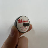 SCHWINN AMERICAN BIKES ARE BEST "SPIN TOP" MARBLE COLOR PROMOTIONAL TOY VINTAGE NOS