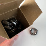 DPH CROWN BALL RETAINERS WITH BALLS BEARING SET BOX FOR HUB NATL 10 NOS
