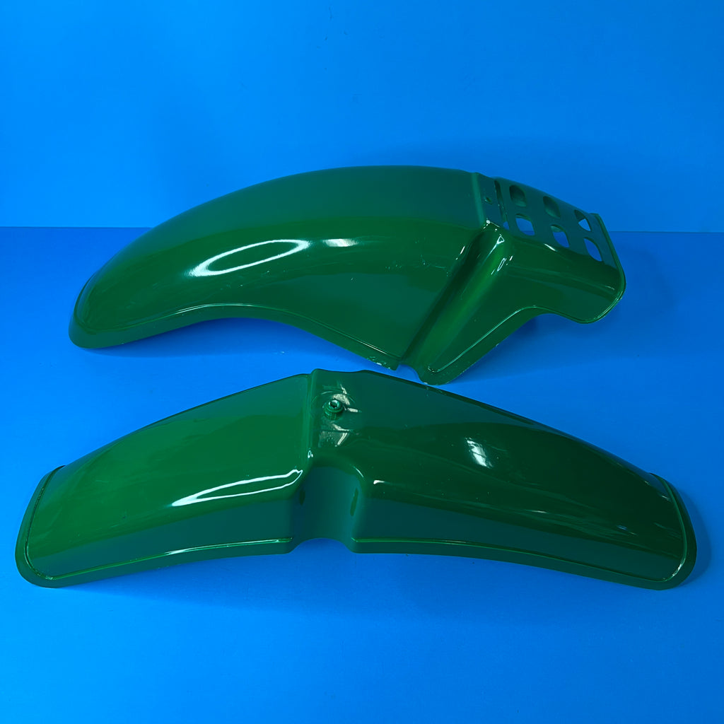 MURRAY MX BICYCLE FENDERS SET GREEN FOR MURRAY NFL BIKES SERIES VINTAGE NOS