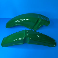 MURRAY MX BICYCLE FENDERS SET GREEN FOR MURRAY NFL BIKES SERIES VINTAGE NOS